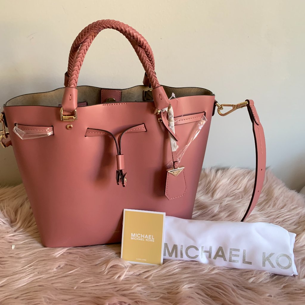 Nwt! Michael Kors Blakely Medium Bucket Shoulder Bag With Dust Bag